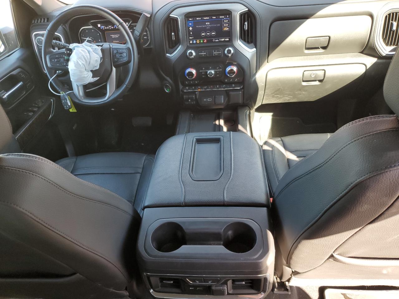 2020 GMC Sierra VIN 1GT49REY3LF179758 Copart auction photo, front end / side damage thumbnail 8