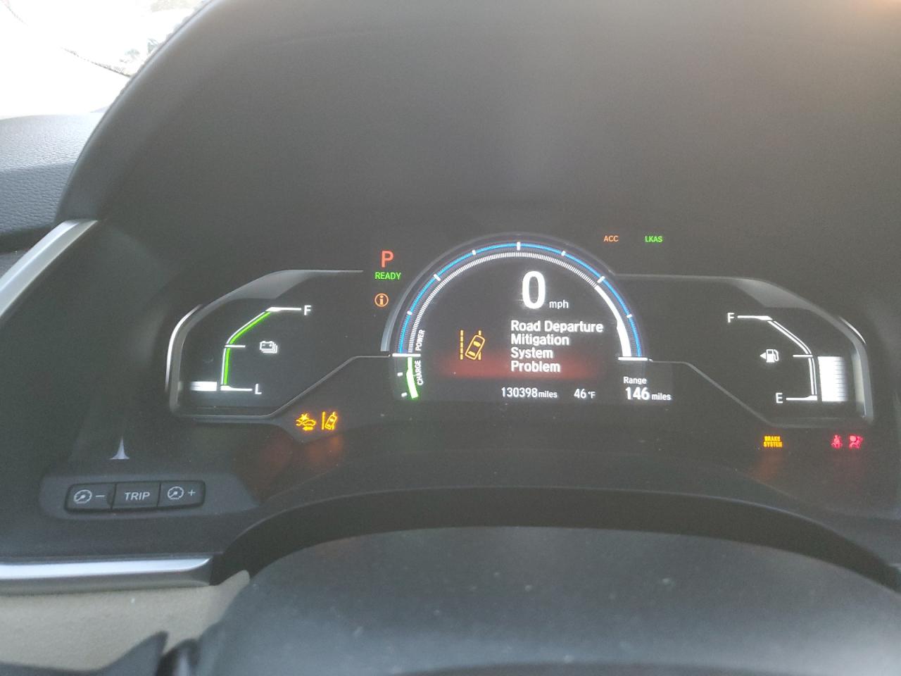 2018 Honda Clarity VIN JHMZC5F31JC004201 Copart auction photo, front end damage thumbnail 9