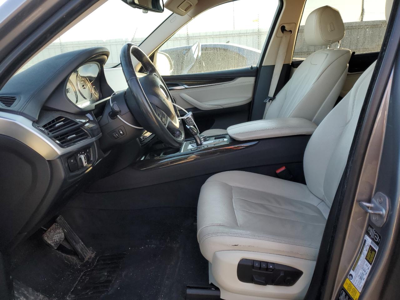 2014 BMW X5 VIN 5UXKR0C52E0H20897 Copart auction photo, front end damage thumbnail 7