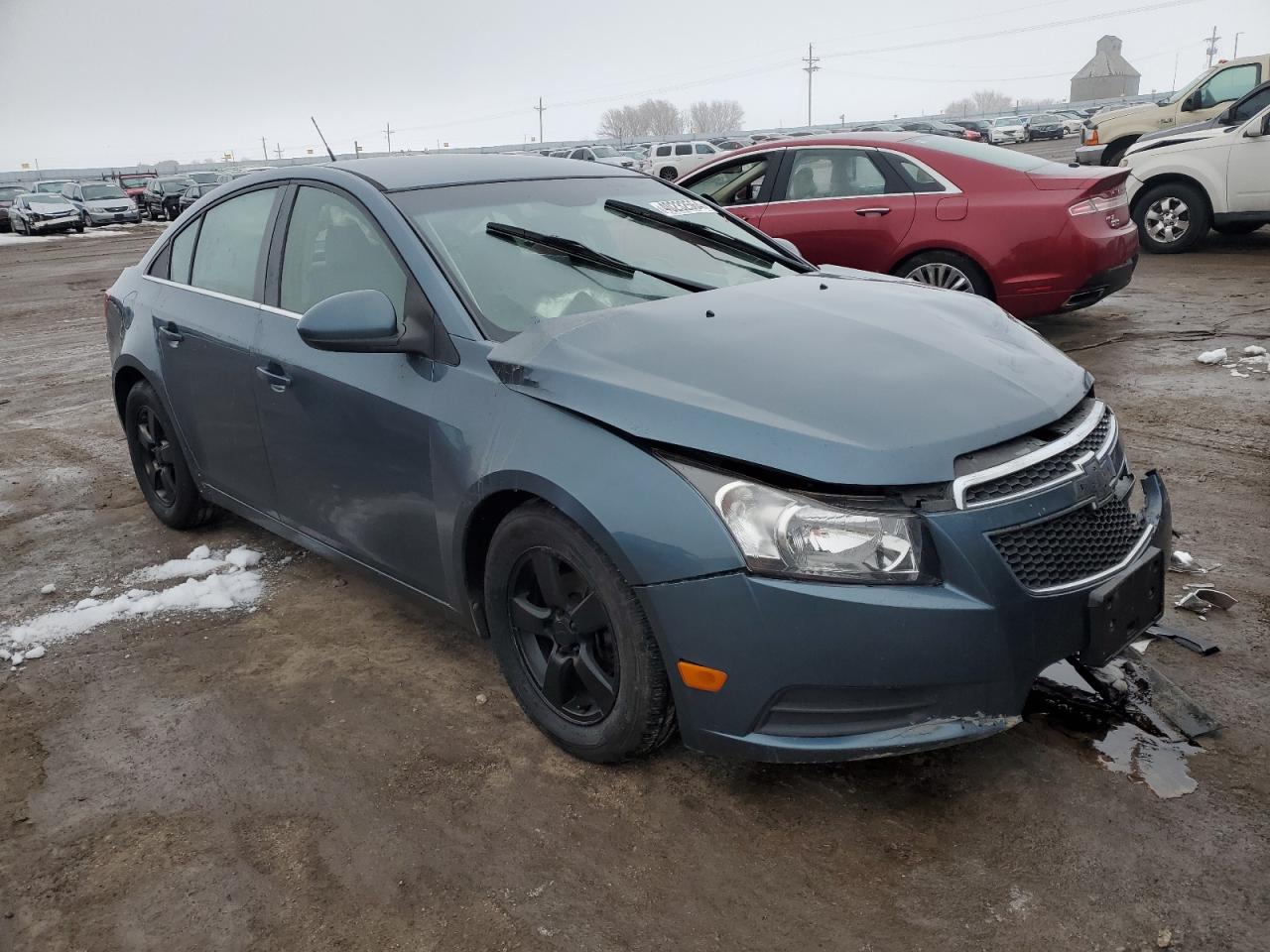 2012 Chevrolet Cruze VIN 1G1PF5SC3C7202093 Copart auction photo, front end damage thumbnail 4