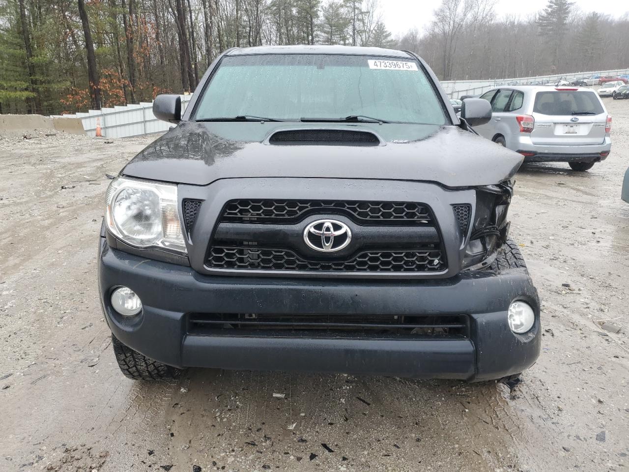 2011 Toyota Tacoma VIN 5TFUU4EN1BX009141 Copart auction photo, front end / side damage thumbnail 5