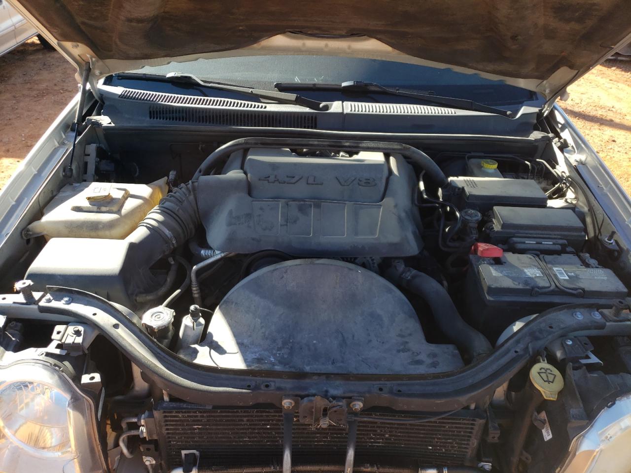 2008 Jeep Grand Cherokee VIN 1J8HR58N18C199634 Copart auction photo, front end damage thumbnail 12