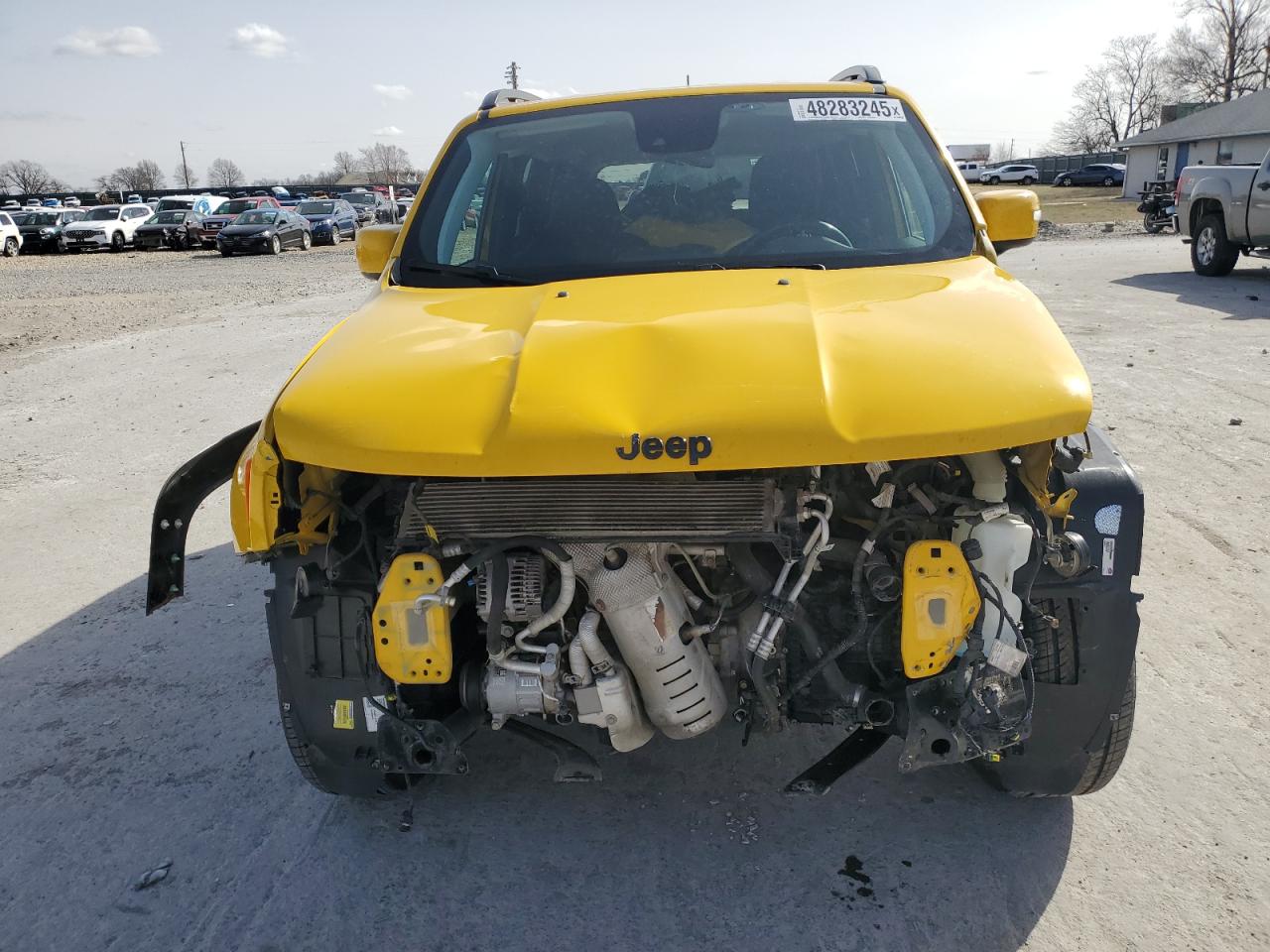 2018 Jeep Renegade VIN ZACCJBBB1JPH29723 Copart auction photo, front end damage thumbnail 5