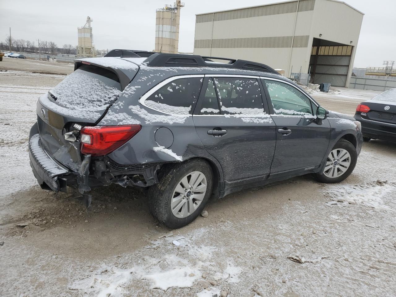 2019 Subaru Outback VIN 4S4BSAFC6K3382283 Copart auction photo, rear end / frame damage damage thumbnail 3