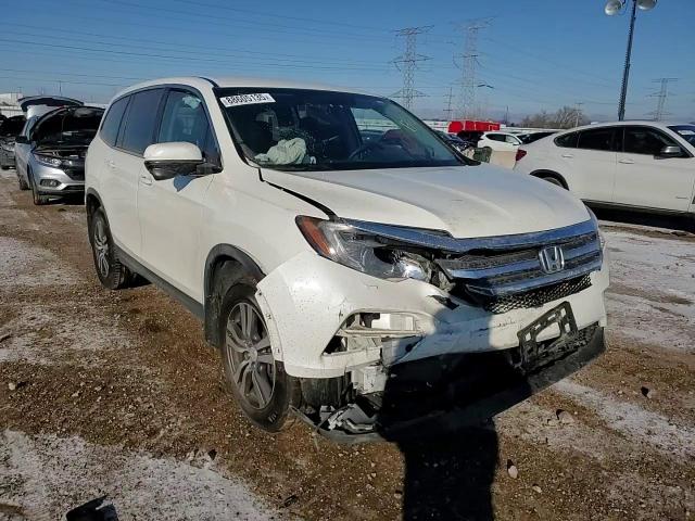 2018 Honda Pilot VIN 5FNYF6H37JB033017 Copart auction photo, front end damage thumbnail 10
