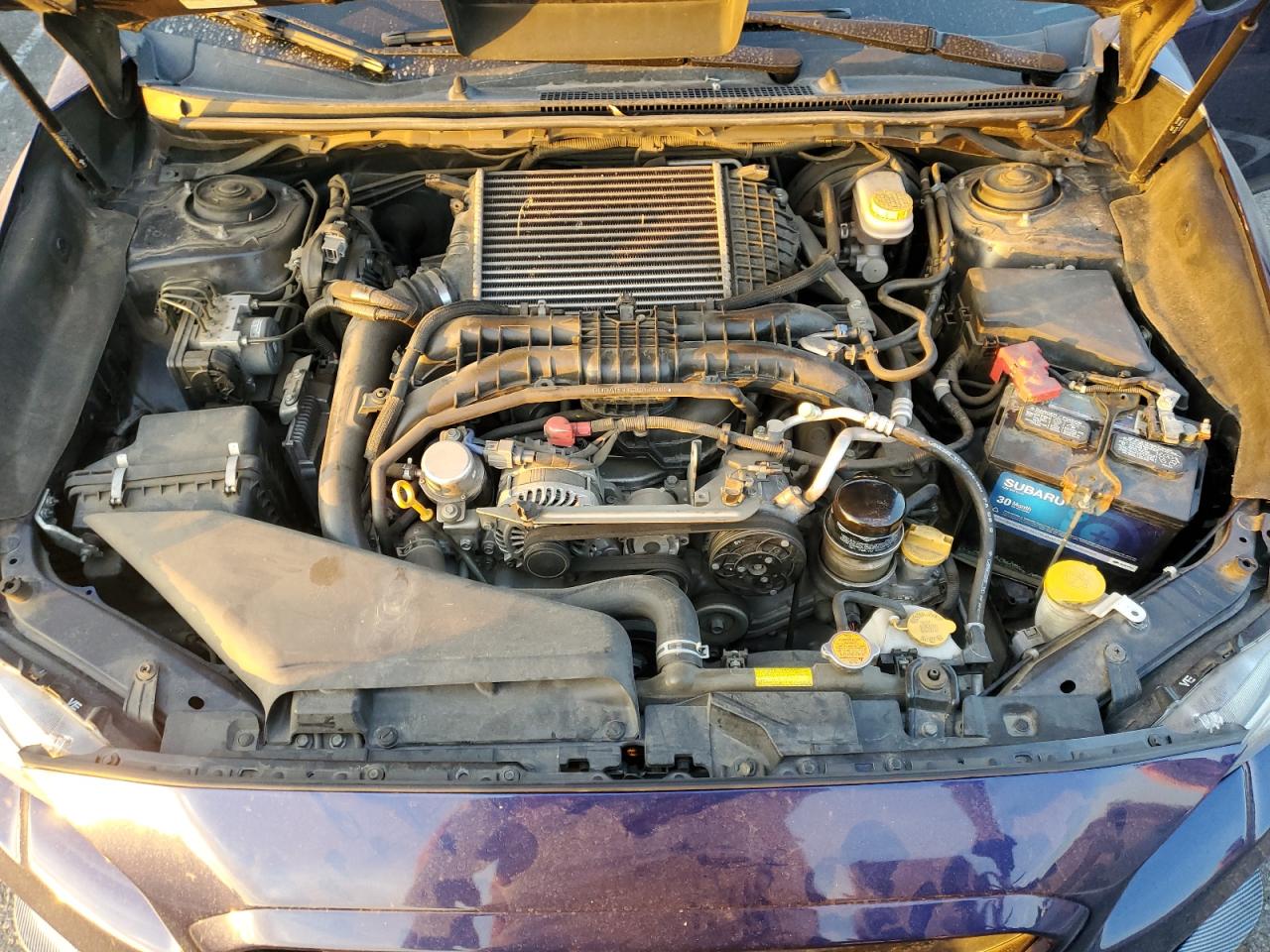 2016 Subaru WRX VIN JF1VA1L6XG9829422 Copart auction photo, all over / mechanical damage thumbnail 11