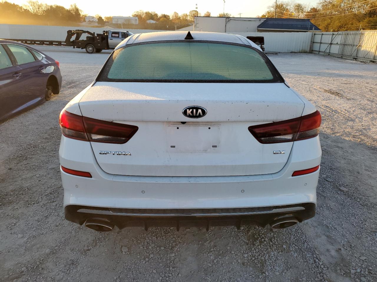 2019 KIA Optima VIN 5XXGU4L17KG330766 Copart auction photo, side damage thumbnail 6
