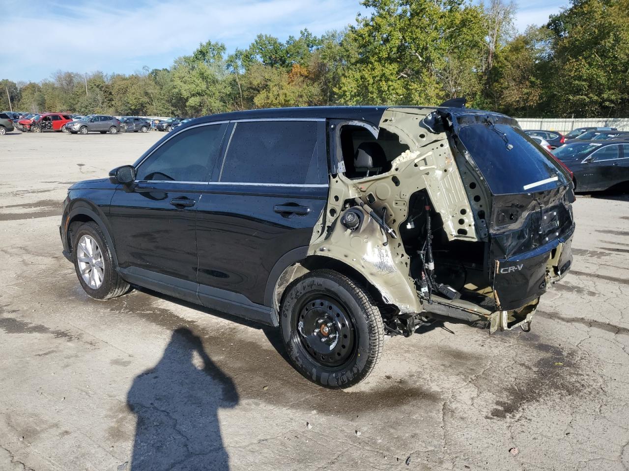 2024 Honda CR-V VIN 2HKRS4H76RH443599 Copart auction photo, rear end damage thumbnail 2