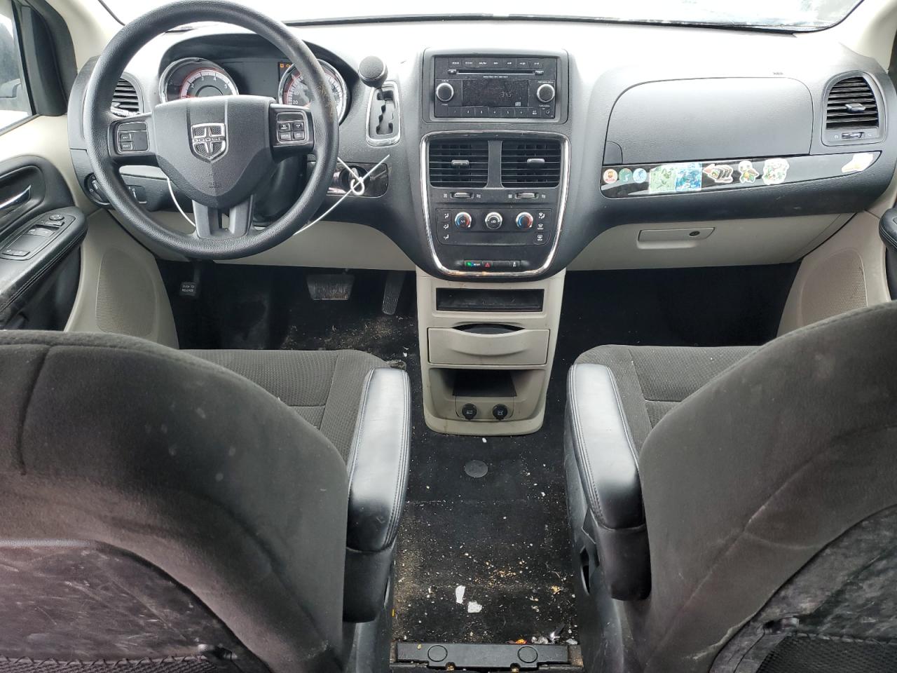 2016 Dodge Caravan VIN 2C4RDGBG3GR106800 Copart auction photo, mechanical / side damage thumbnail 8