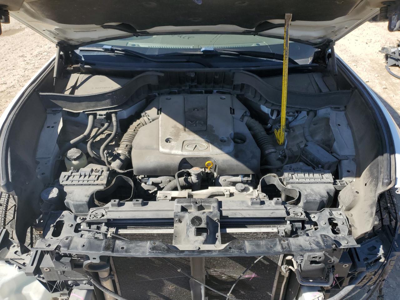 2012 Infiniti FX VIN JN8AS1MU4CM122413 Copart auction photo, front end / rear end damage thumbnail 13