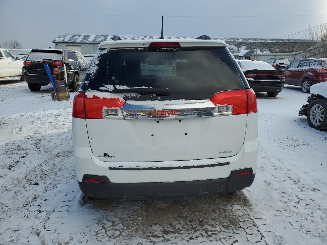 2014 GMC Terrain VIN 2GKFLWEK4E6353732 Copart auction photo, front end / side damage thumbnail 6