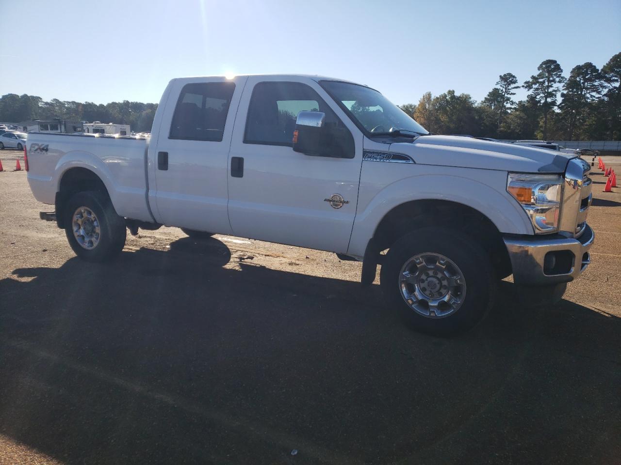 2015 Ford F250 VIN 1FT7W2BT6FED69957 Copart auction photo, rear end damage thumbnail 4