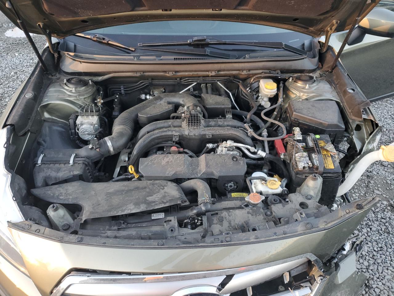 2015 Subaru Outback VIN 4S4BSADC9F3266651 Copart auction photo, front end / side damage thumbnail 11