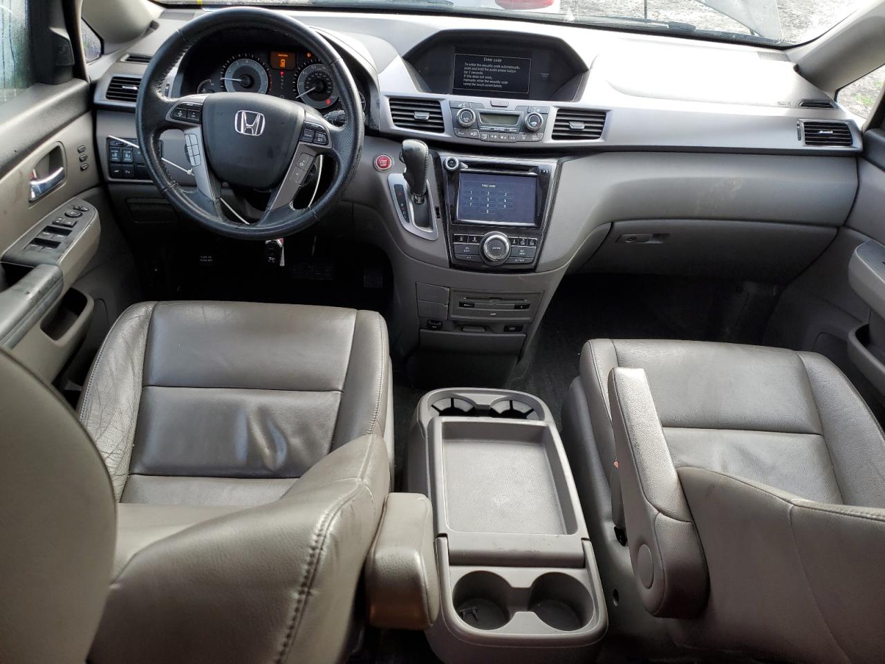 2015 Honda Odyssey VIN 5FNRL5H9XFB066483 Copart auction photo, burn - engine damage thumbnail 8