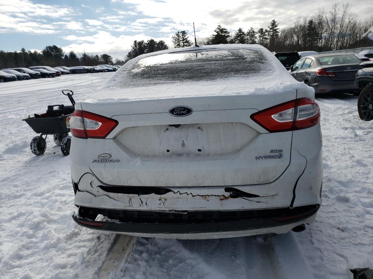 2016 Ford Fusion VIN 3FA6P0LU9GR332961 Copart auction photo, all over / mechanical damage thumbnail 6