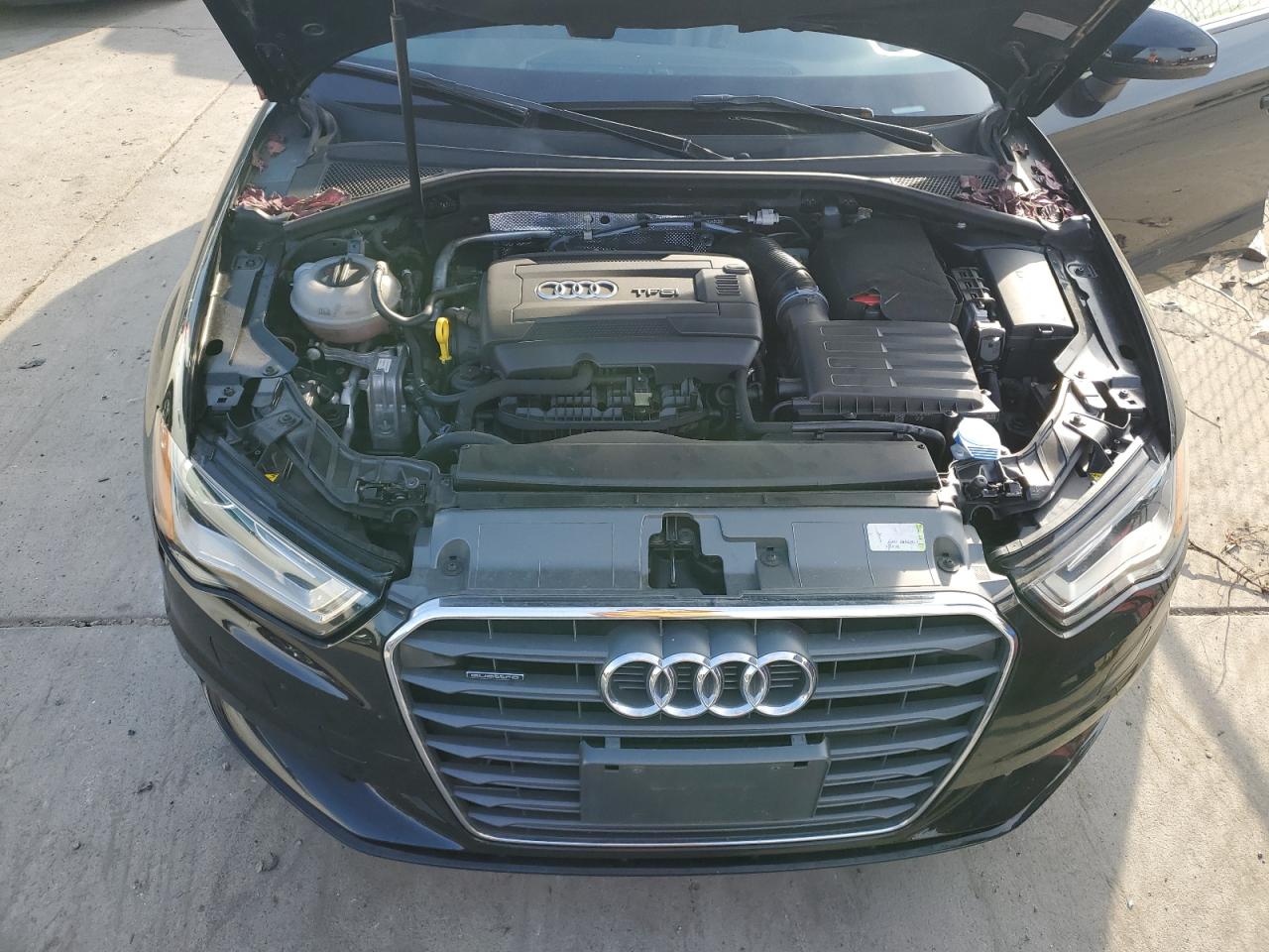 2015 Audi A3 VIN WAUBFGFF6F1028851 Copart auction photo, front end damage thumbnail 11