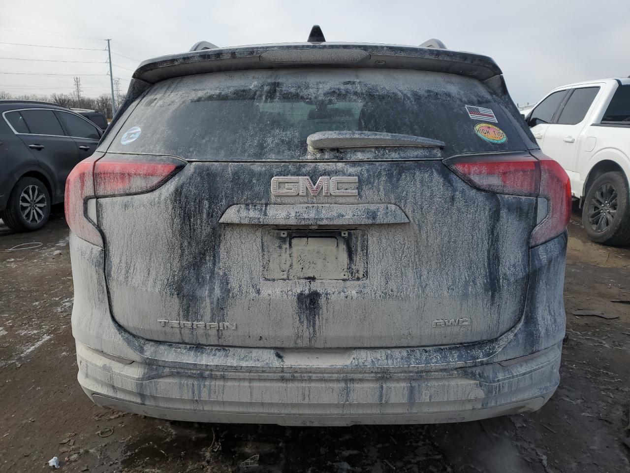 2019 GMC Terrain VIN 3GKALTEV3KL364733 Copart auction photo, front end damage thumbnail 6