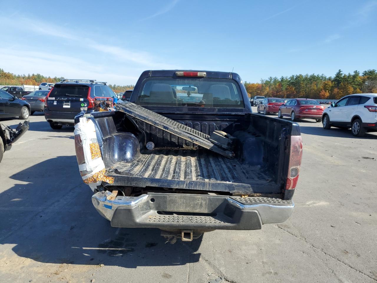 2007 Chevrolet Colorado VIN 1GCDT13E378201635 Copart auction photo, rear end damage thumbnail 6