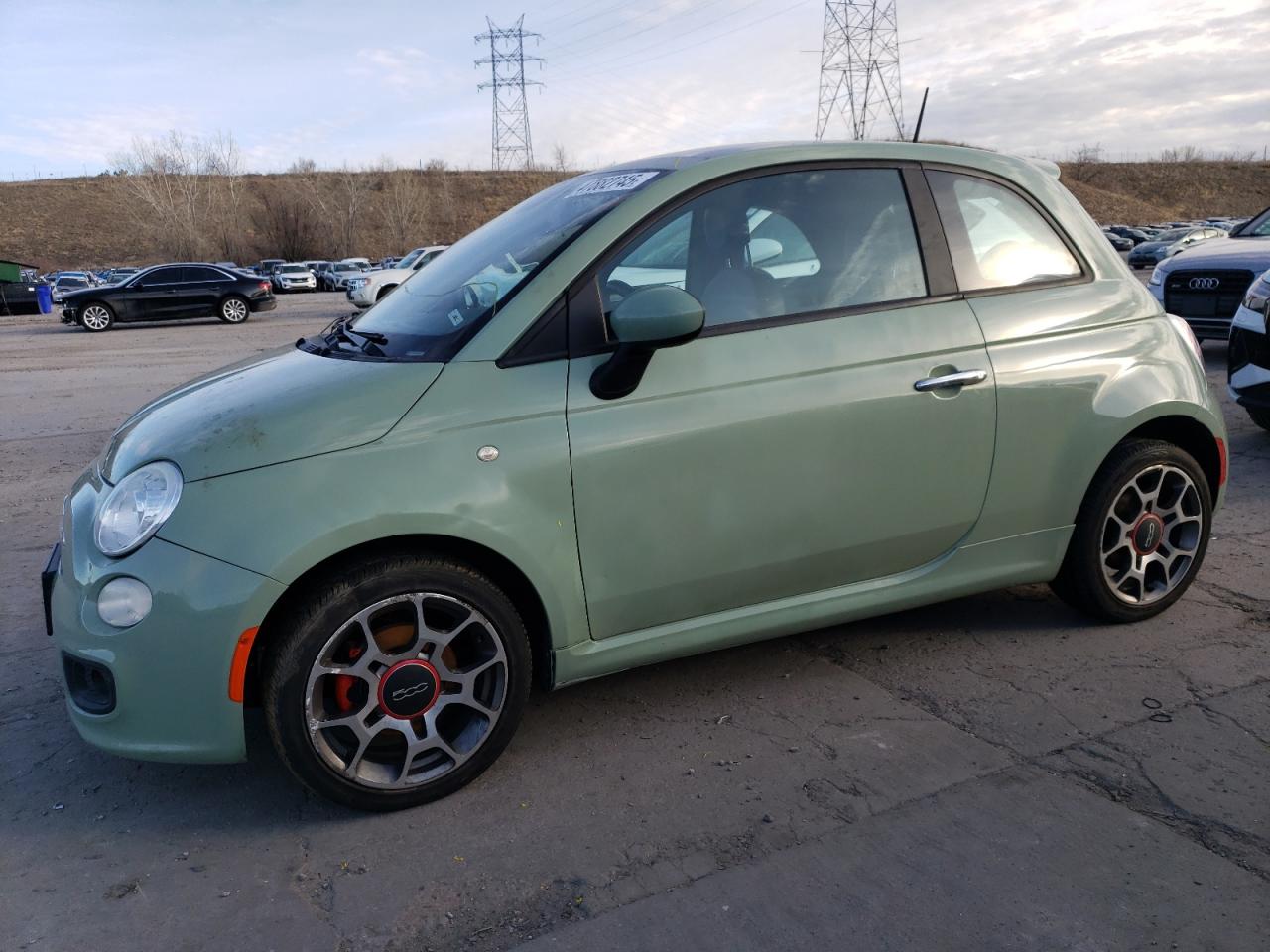 2012 Fiat 500 VIN 3C3CFFBR7CT171821