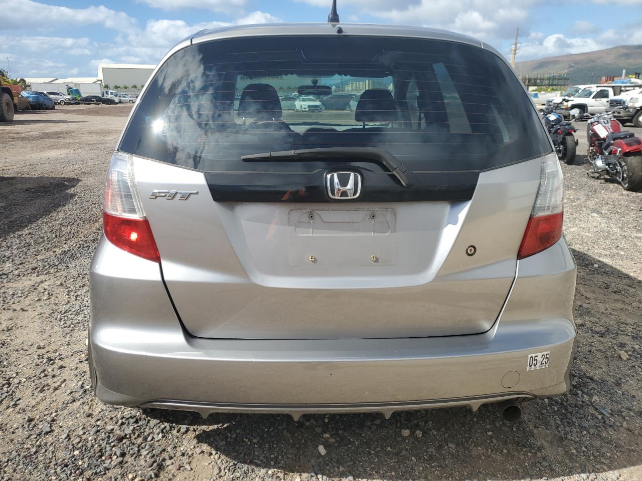 2009 Honda Fit VIN JHMGE88209C002197 Copart auction photo, normal wear damage thumbnail 6
