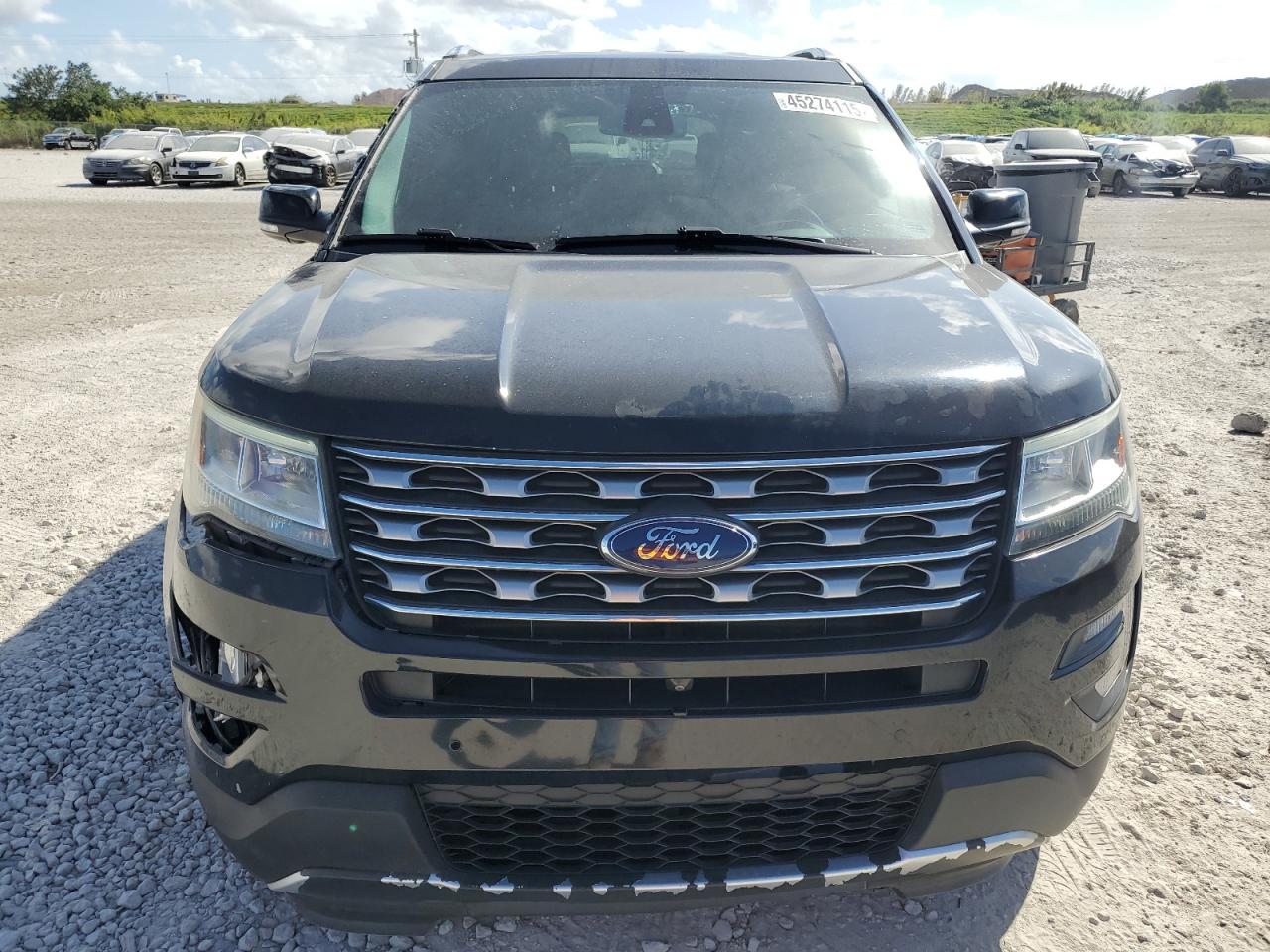 2017 Ford Explorer VIN 1FM5K7FH7HGD49290 Copart auction photo, front end / minor dent/scratches damage thumbnail 5