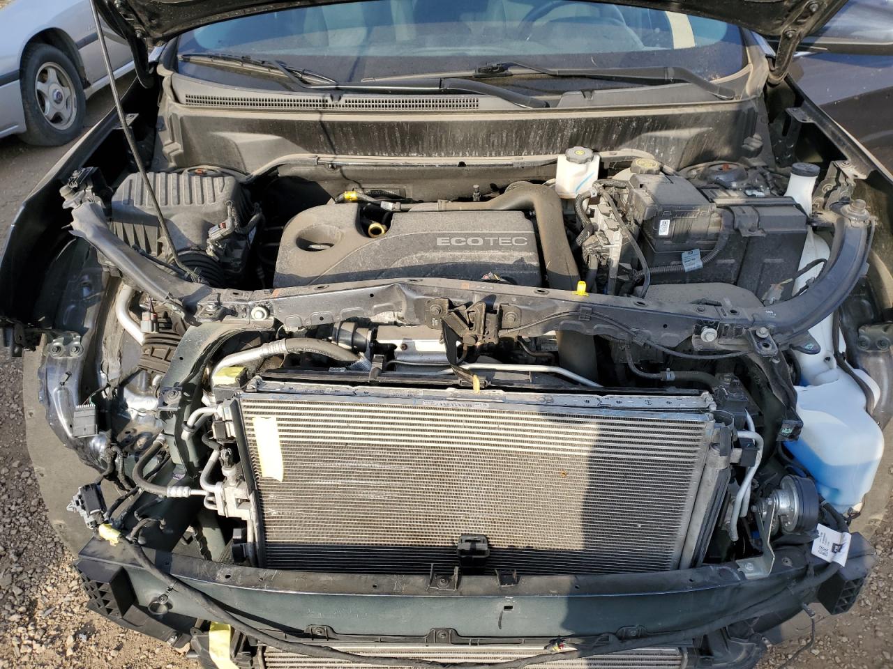 2021 Chevrolet Equinox VIN 3GNAXUEV2MS145896 Copart auction photo, front end damage thumbnail 11