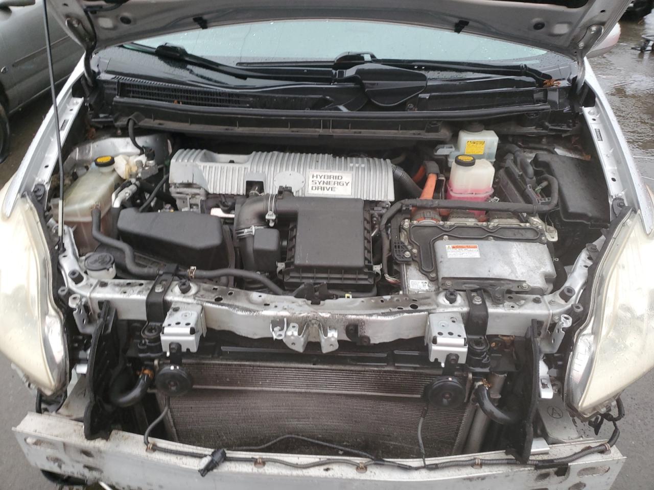 2012 Toyota Prius VIN JTDKN3DU4C5495917 Copart auction photo, front end damage thumbnail 11
