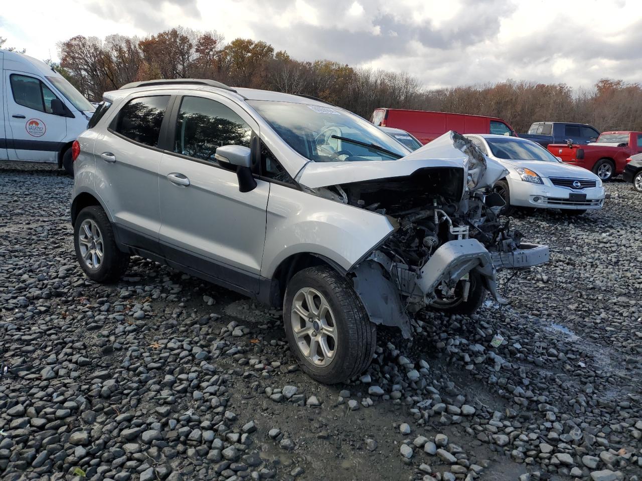 2020 Ford EcoSport VIN MAJ6S3GL0LC314519 Copart auction photo, front end damage thumbnail 4