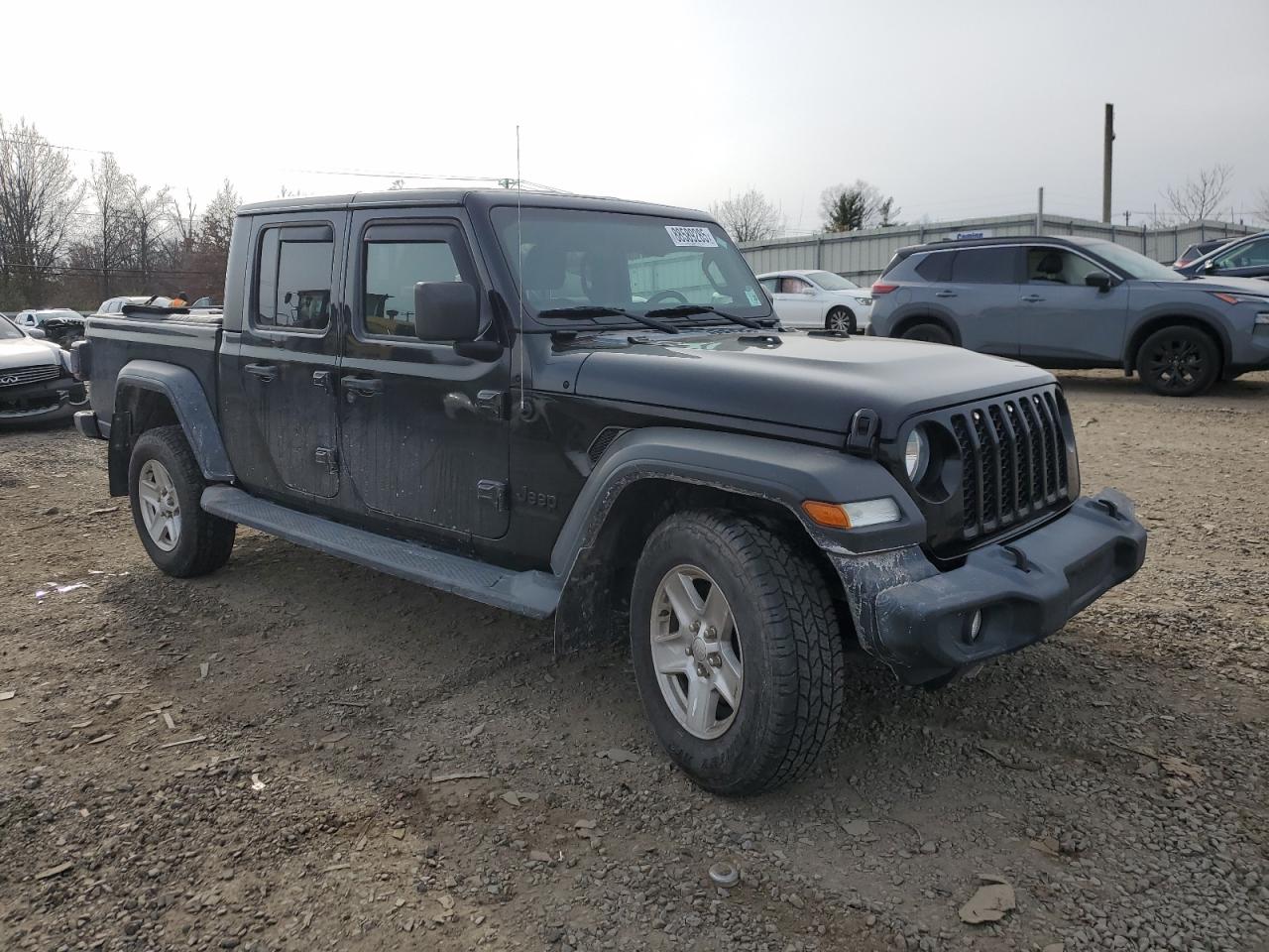 2020 Jeep Gladiator VIN 1C6HJTAG2LL121104 Copart auction photo, front end damage thumbnail 4