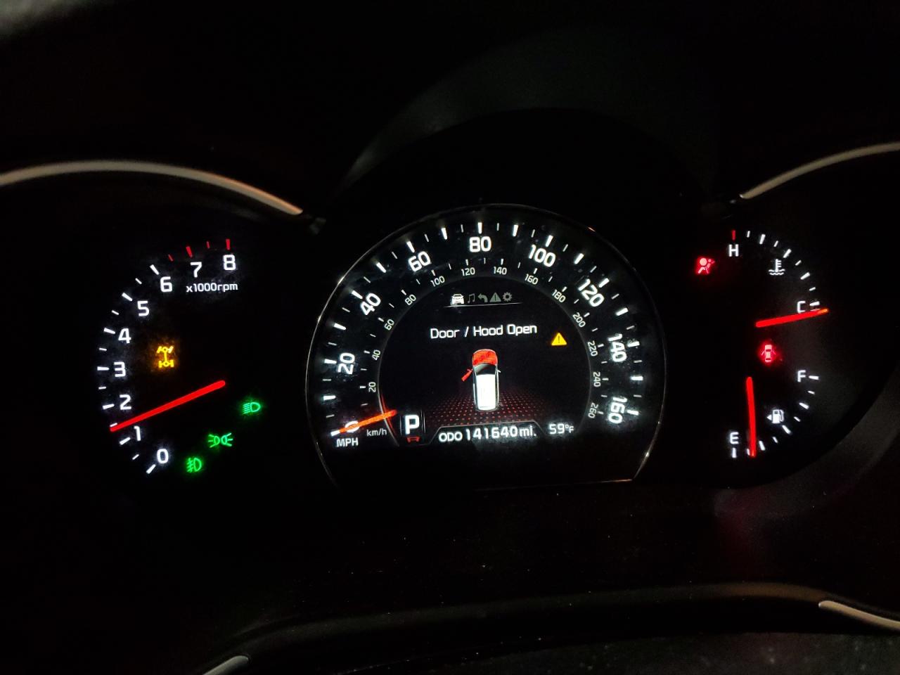 2014 KIA Sorento VIN 5XYKWDA78EG477870 Copart auction photo, front end / rear end damage thumbnail 9