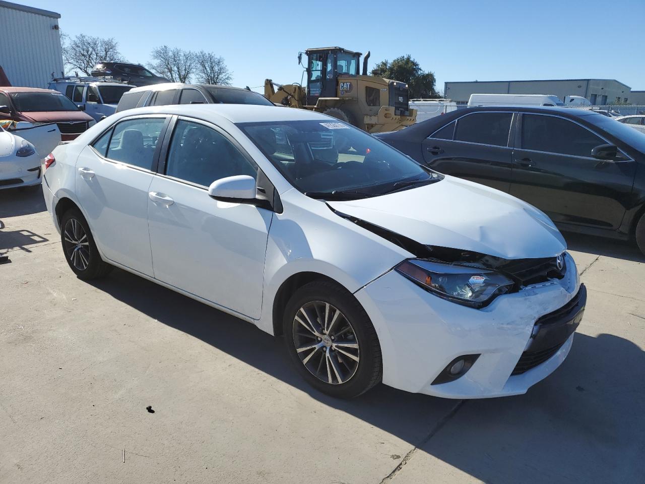 2016 Toyota Corolla VIN 5YFBURHE5GP408866 Copart auction photo, front end / rear end damage thumbnail 4
