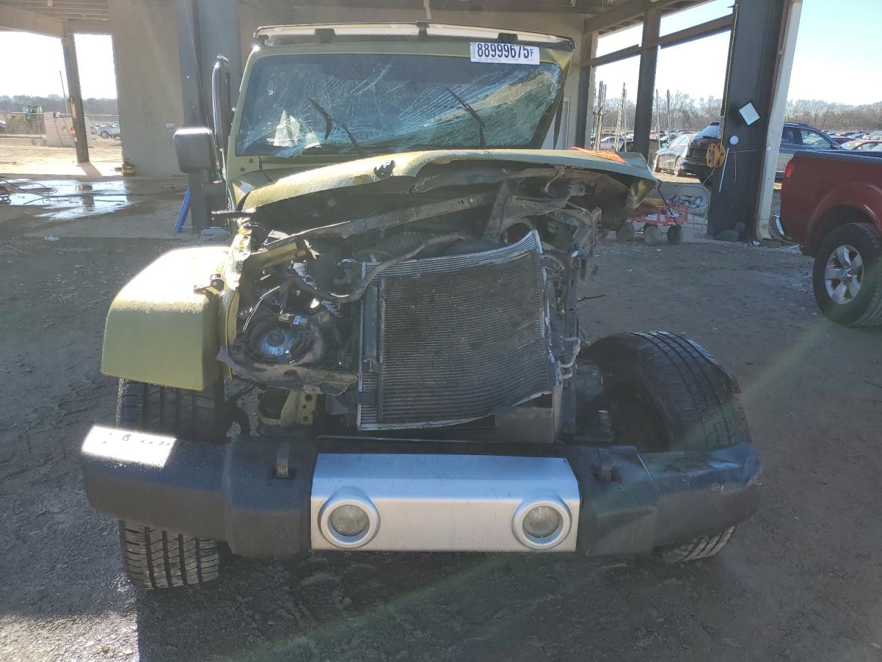 2008 Jeep Wrangler VIN 1J8GA59158L521531 Copart auction photo, all over damage thumbnail 5