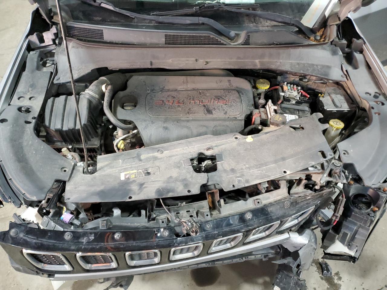 2017 Jeep Compass VIN 3C4NJCBB4HT669535 Copart auction photo, front end damage thumbnail 12