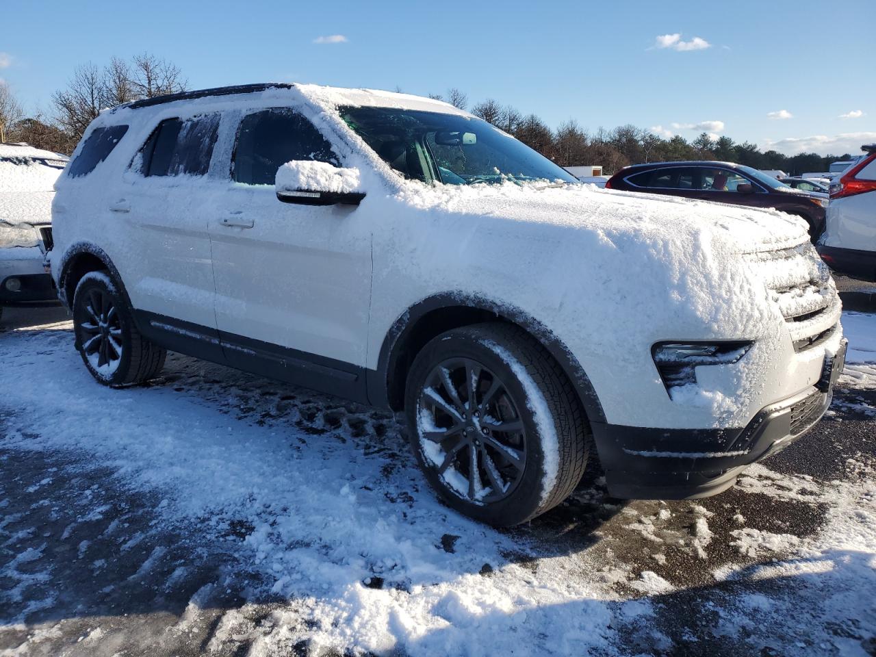 2019 Ford Explorer VIN 1FM5K8DH2KGA67414 Copart auction photo, rear end / minor dent/scratches damage thumbnail 4