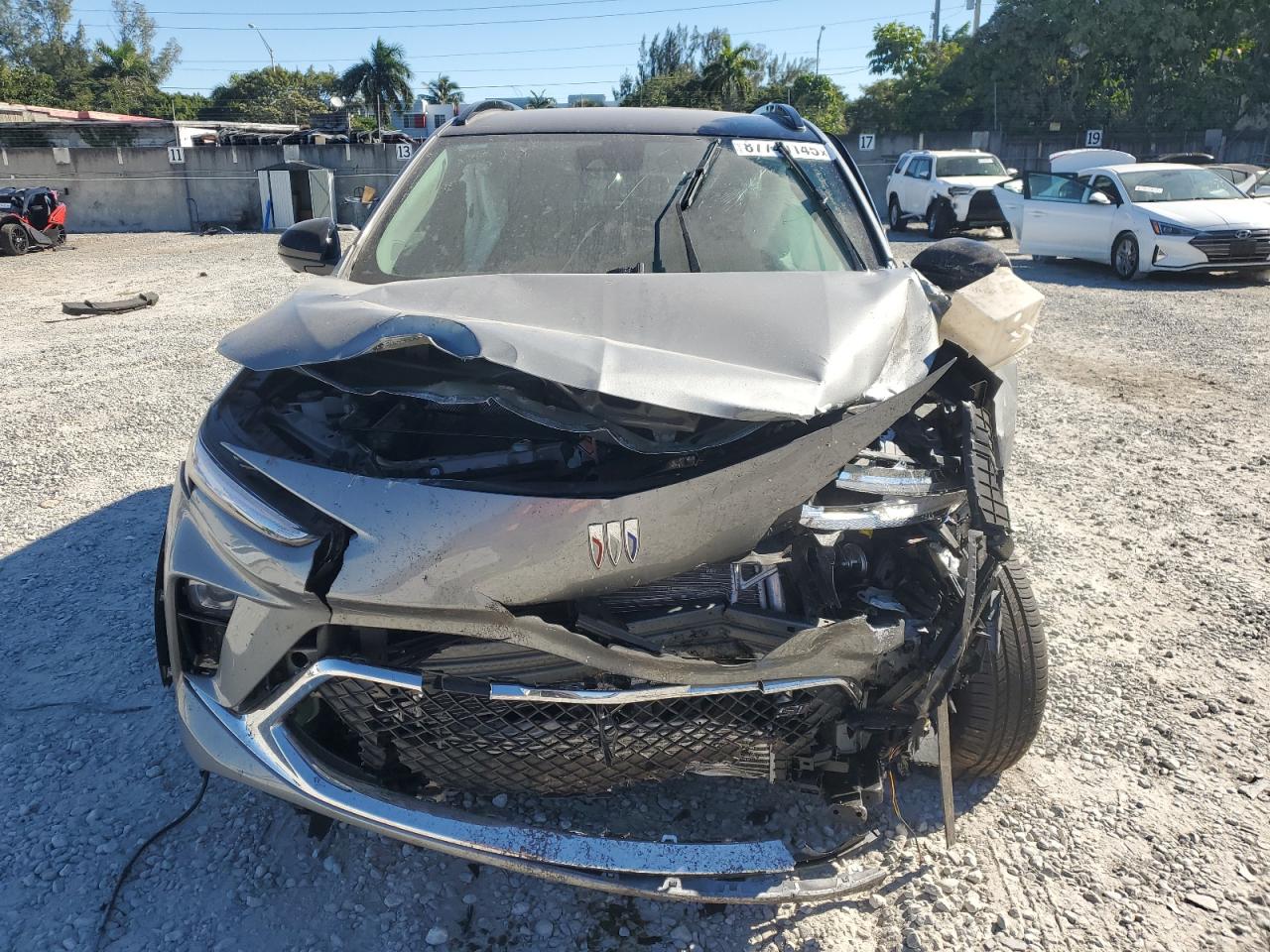 2025 Buick Encore VIN KL4AMDSL1SB017267 Copart auction photo, front end / side damage thumbnail 5