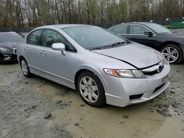 2010 Honda Civic VIN 2HGFA1F50AH587105 Copart auction photo, burn / front end damage thumbnail 10