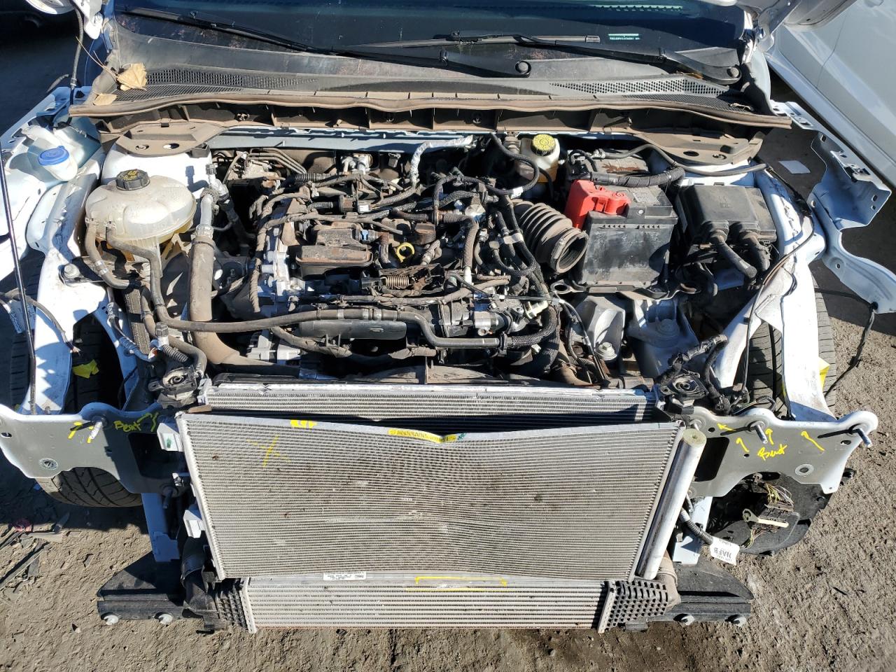 2020 Ford Escape VIN 1FMCU9F61LUC64001 Copart auction photo, front end damage thumbnail 11