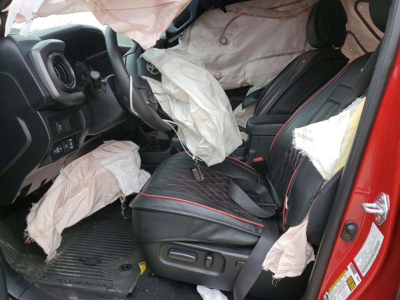 2022 Toyota Tacoma VIN 3TMCZ5AN0NM468518 Copart auction photo, front end / minor dent/scratches damage thumbnail 7