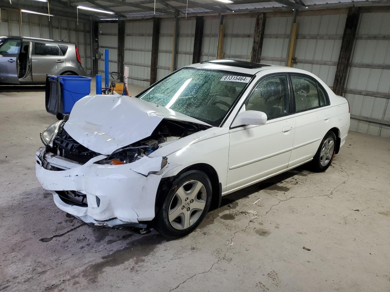 2004 Honda Civic VIN 2HGES26854H515538