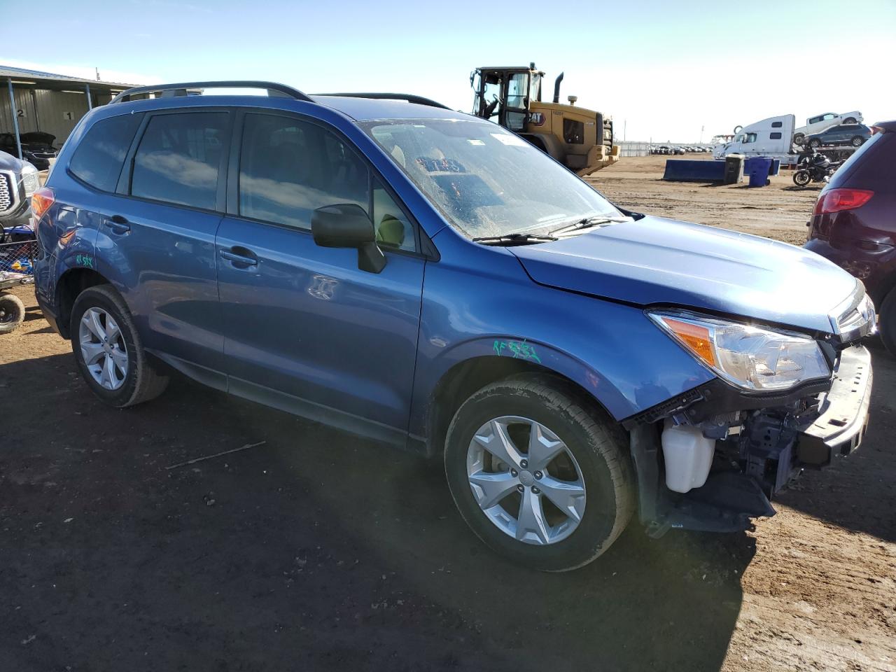 2016 Subaru Forester VIN JF2SJABC1GH407051 Copart auction photo, front end damage thumbnail 4