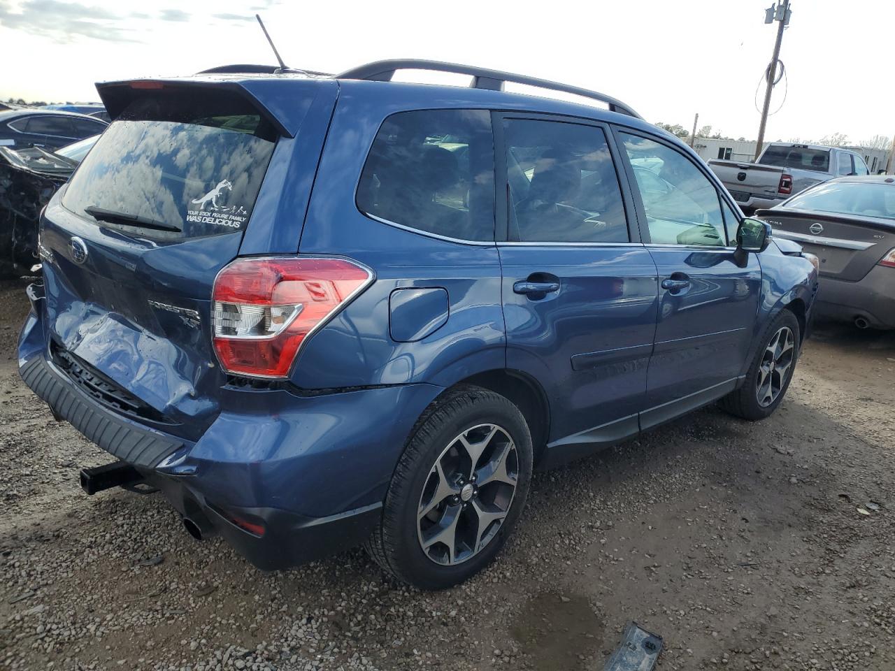 2014 Subaru Forester VIN JF2SJGPC4EH528651 Copart auction photo, frame damage damage thumbnail 3
