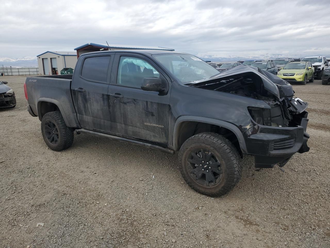 2022 Chevrolet Colorado VIN 1GCGTEEN5N1257308 Copart auction photo, all over damage thumbnail 4