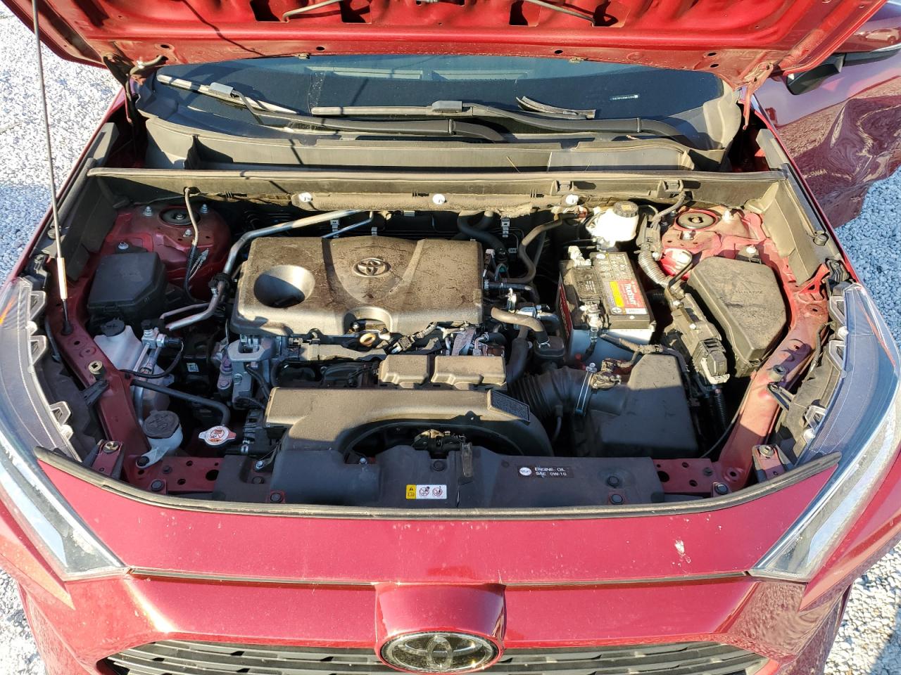 2019 Toyota RAV 4 VIN 2T3C1RFV3KW013339 Copart auction photo, all over damage thumbnail 12