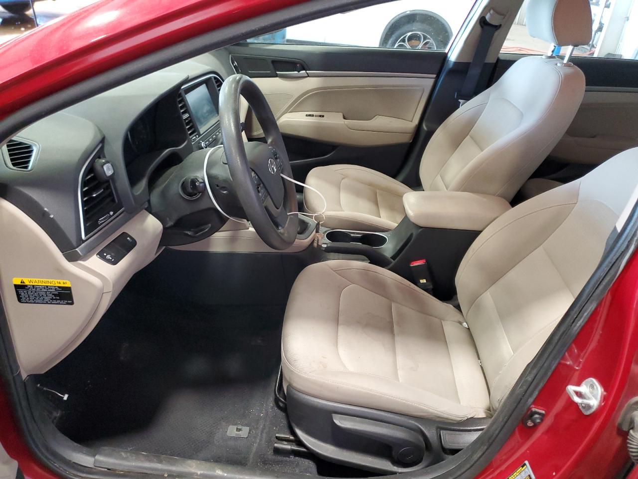 2017 Hyundai Elantra VIN KMHD84LF0HU222541 Copart auction photo, rear end damage thumbnail 7