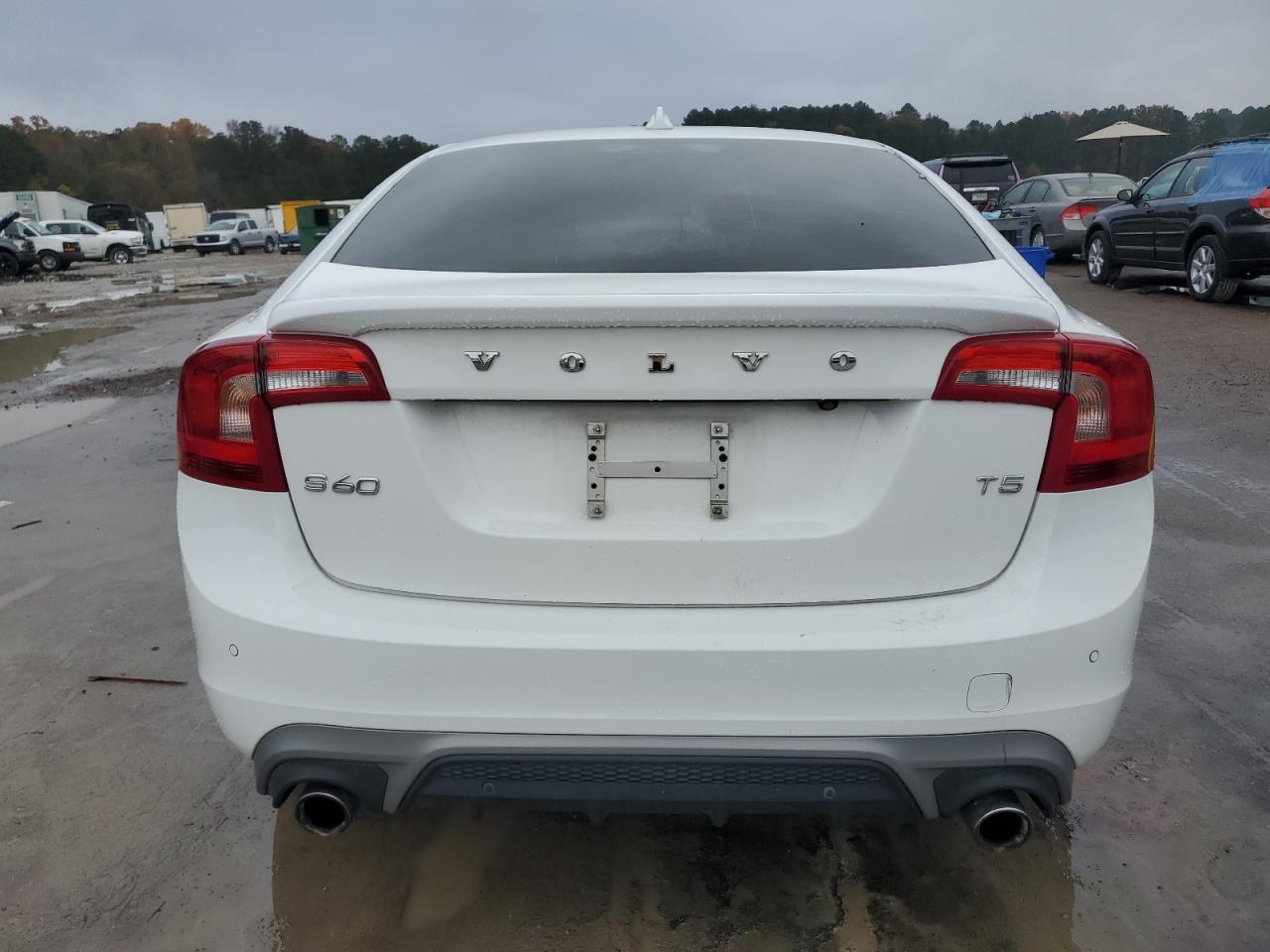 2017 Volvo S60 VIN YV126MFL7H2436435 Copart auction photo, burn damage thumbnail 6