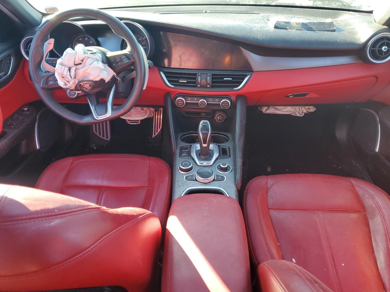2020 Alfa Romeo Giulia VIN ZARFAMAN7L7631841 Copart auction photo, front end damage thumbnail 8