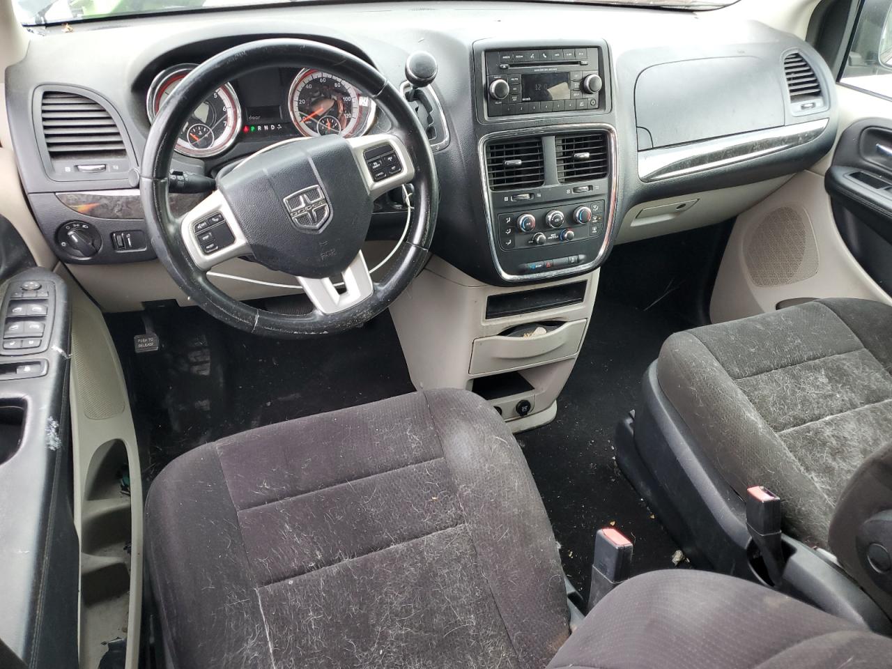 2012 Dodge Caravan VIN 2C4RDGBG7CR287877 Copart auction photo, side / minor dent/scratches damage thumbnail 8