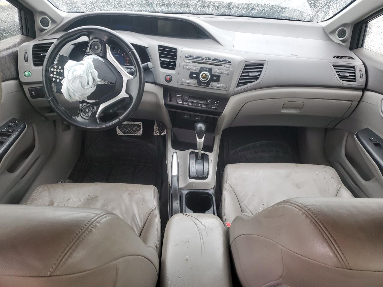 2012 Honda Civic VIN JHMFB4F38CS008299 Copart auction photo, front end damage thumbnail 8