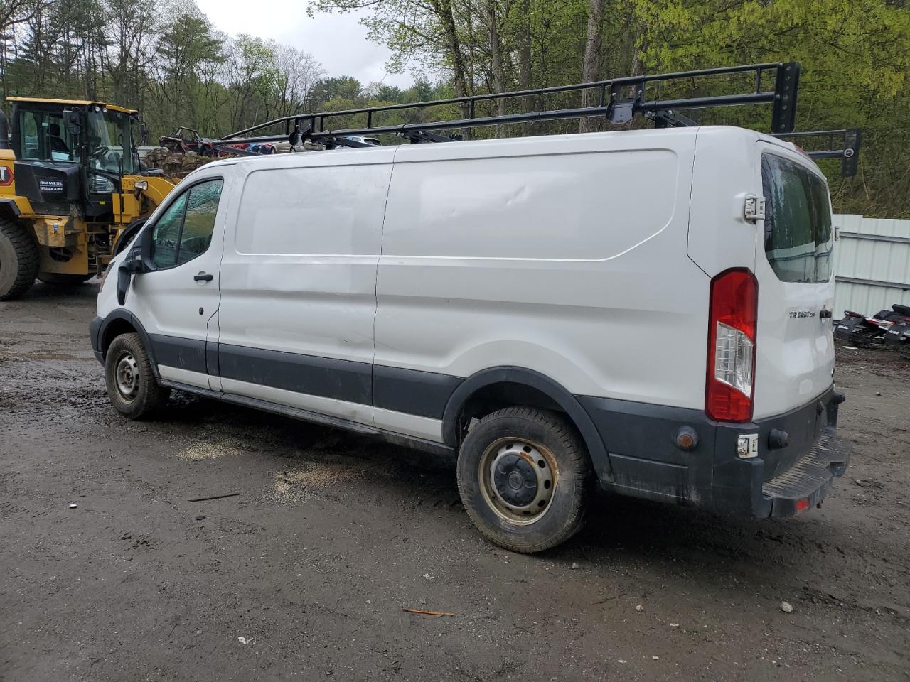 2018 Ford Transit VIN 1FTYR2ZM2JKA30441 Copart auction photo, side / all over damage thumbnail 2