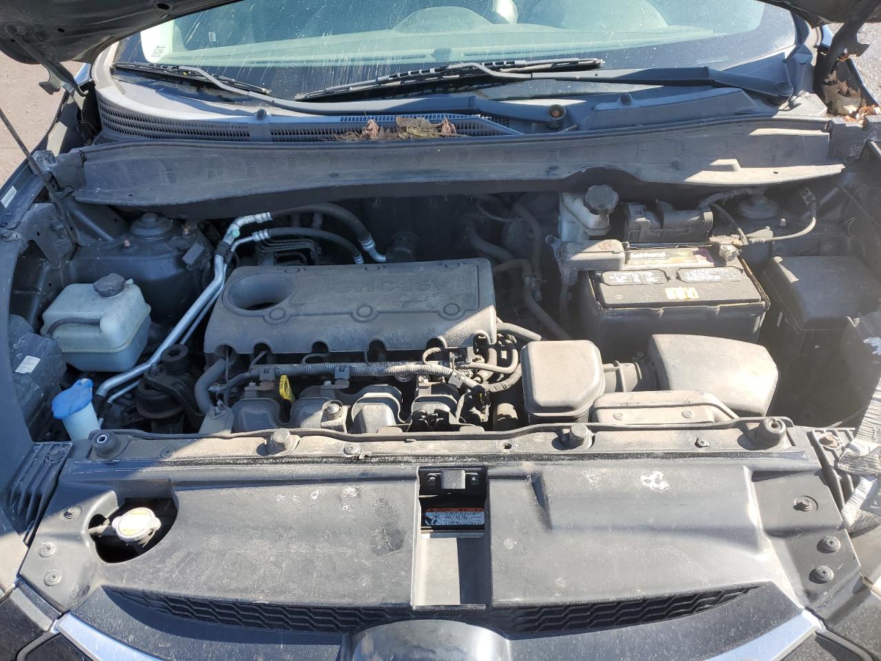 2010 Hyundai Tucson VIN KM8JU3AC9AU082710 Copart auction photo, front end damage thumbnail 13